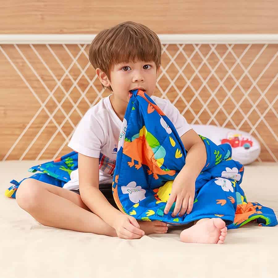 Manta Ponderada Sivio - 100% Algodón Natural Manta - Imagen 3