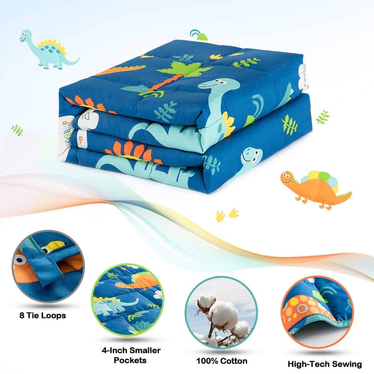 Manta Ponderada Sivio - 100% Algodón Natural Manta - Imagen 4