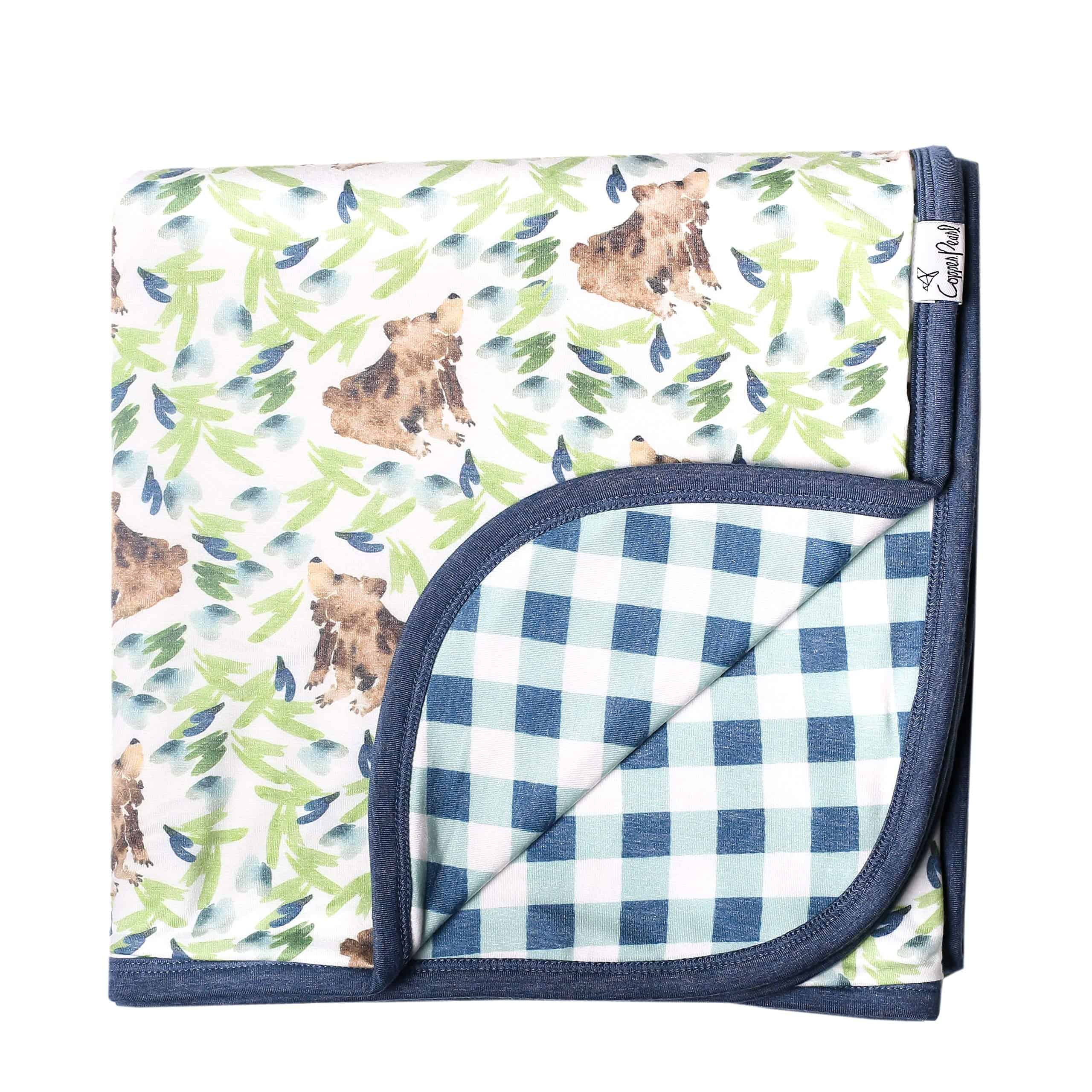 Cobertor de Manta Premium de Punto de Tres Capas Copper