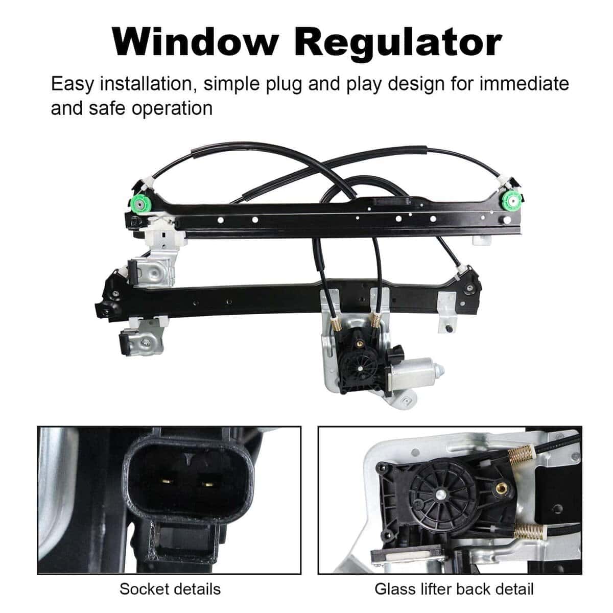 AWEHIRU Dekalaii 741-579 Regulador de Ventana Eléctrico - Imagen 7