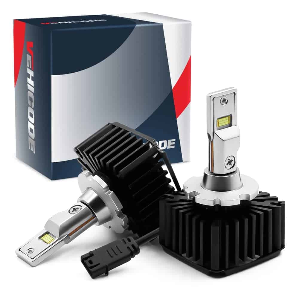 Bombillas LED VEHICODE D1S DS1 D1R 6000K Blanca 70W 2