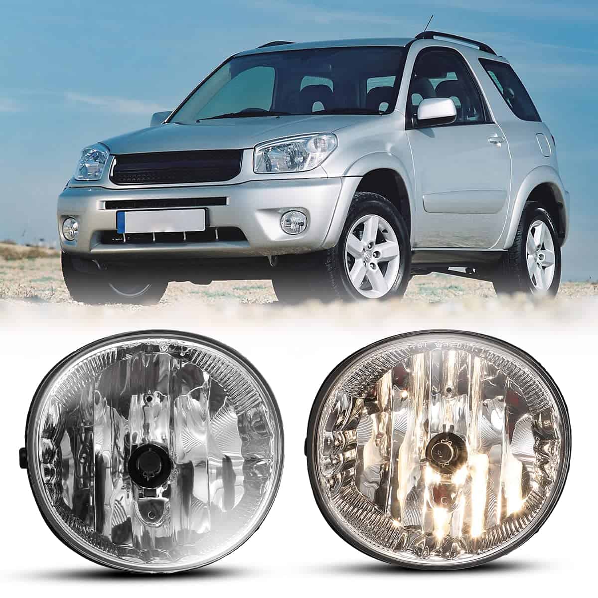 Luces de Niebla CPW para [2004-2005 Toyota Rav4][2005-2007