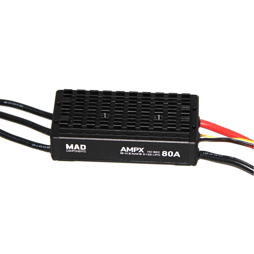 ESC MAD COMPONENTS AMPX 80A (5-14S) para drones multirotor