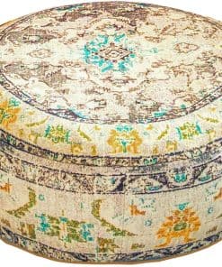 Funda de cojín para cojín de suelo bohemio Mandala Life ART