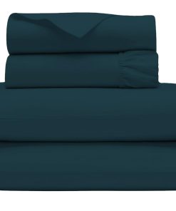 Juego de sábanas de lujo Bluemoon Homes Full Size de