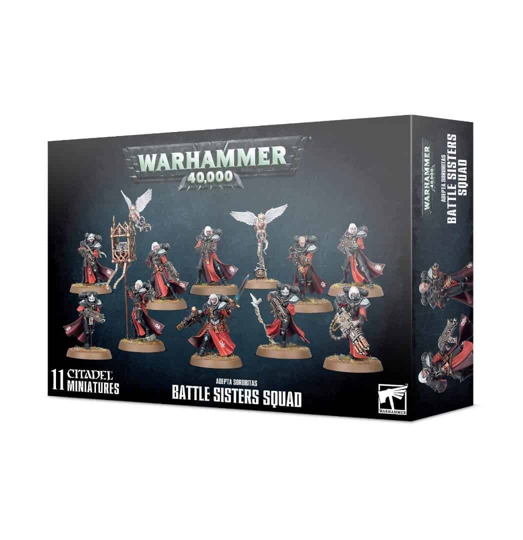 Set de Batalladoras de las Adepta Sororitas de Warhammer
