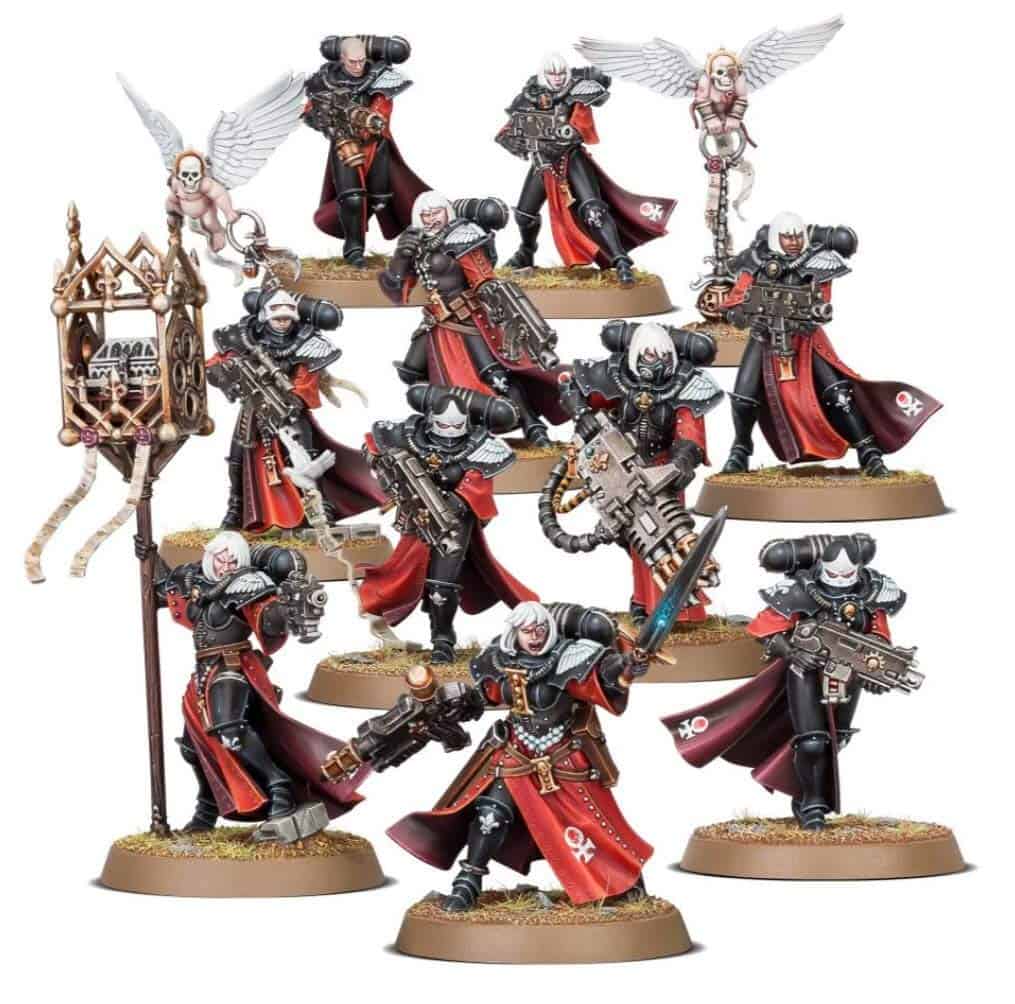 Set de Batalladoras de las Adepta Sororitas de Warhammer - Imagen 3