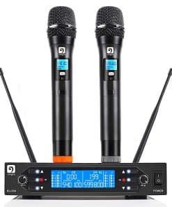 Sistema de micrófono inalámbrico Vangoa UHF, Set de