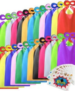 Kidsfere Capas y Máscaras de Superhéroe para Niños y Niñas