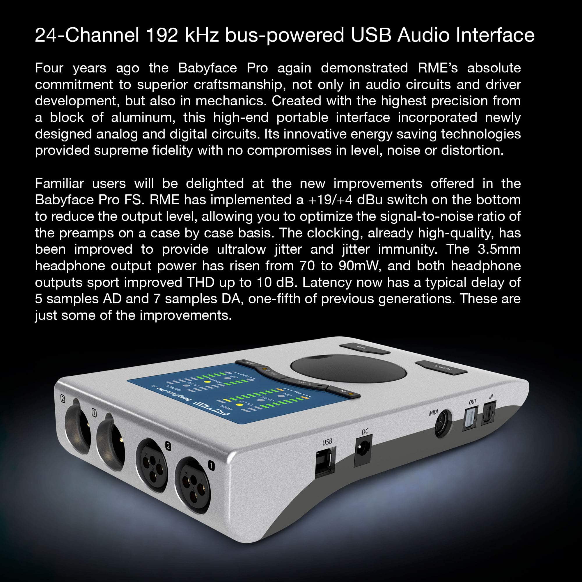 Interfaz de Audio RME (BABYFACEPROFS) - Imagen 3