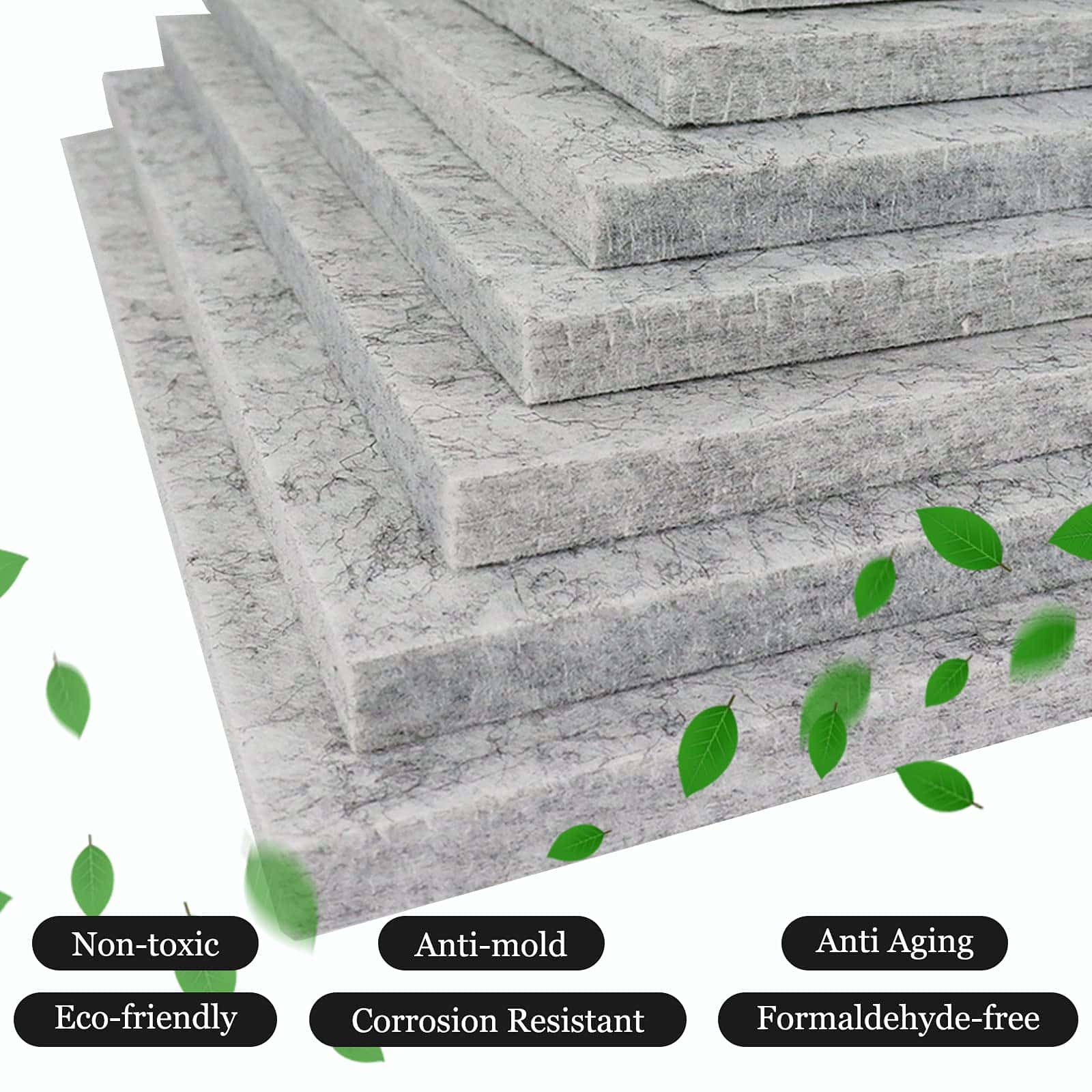 Paneles de Absorción de Sonido BXI - Paquete de 12 12 X 12 - Imagen 6