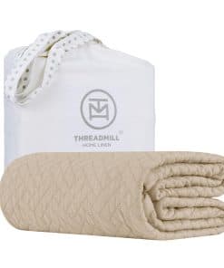 Cobertor de Algodón de Lujo Threadmill | Cálido para Todas