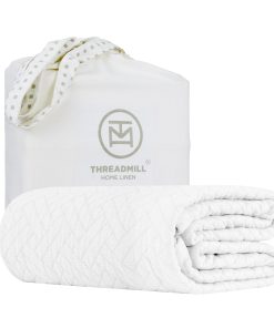 Cobertores de algodón de lujo Threadmill para cama