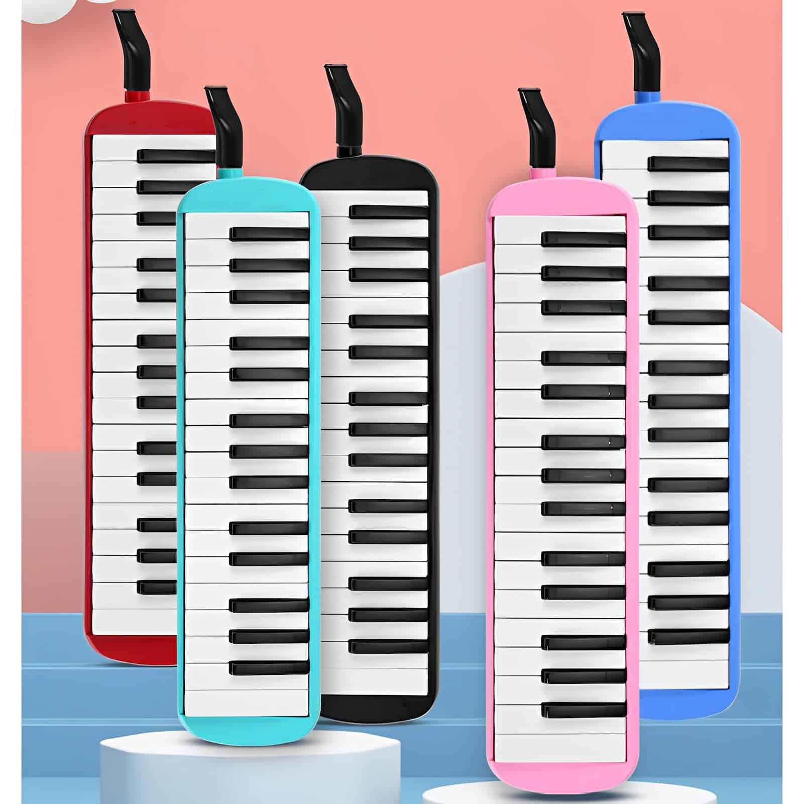 Melódica de 32 Teclas Pianica Portátil con Estuche de - Imagen 7