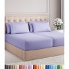 Juego de Sábanas Split King de 7 Piezas - Sábanas -Lavanda