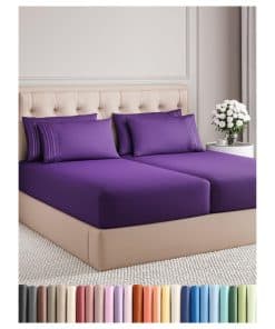 Juego de sábanas de 7 piezas para cama Split King - Sábanas