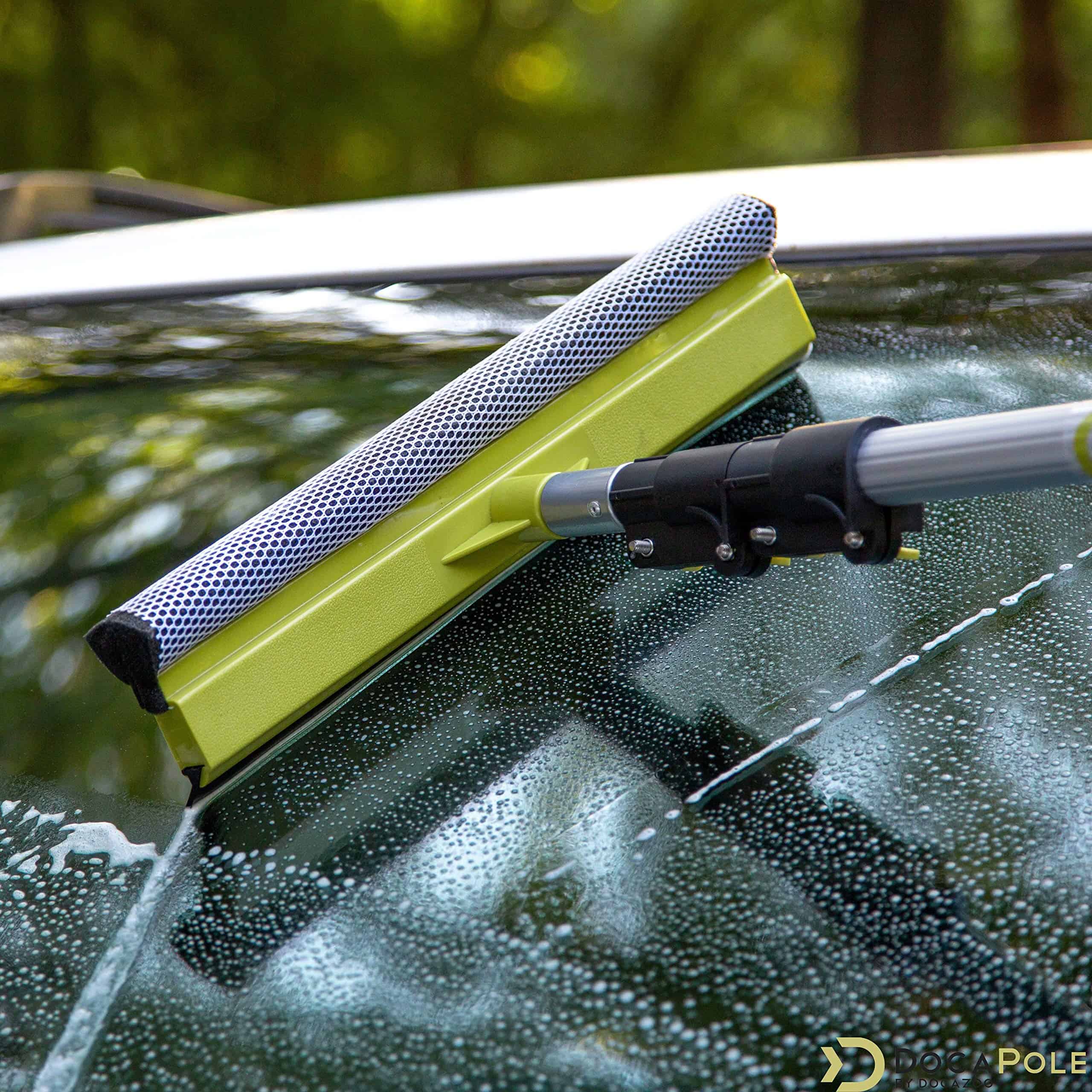 DocaPole 5-12 Pies Limpia Parabrisas para Coche y Limpiador - Imagen 6