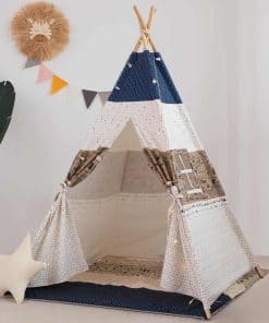 Tienda de Campaña para Niños con Alfombra, xiaowantong