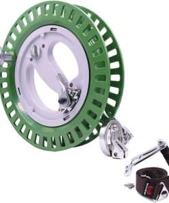 9KM DWLIFE 10.6" Carrete de Cometa Profesional con Correa,