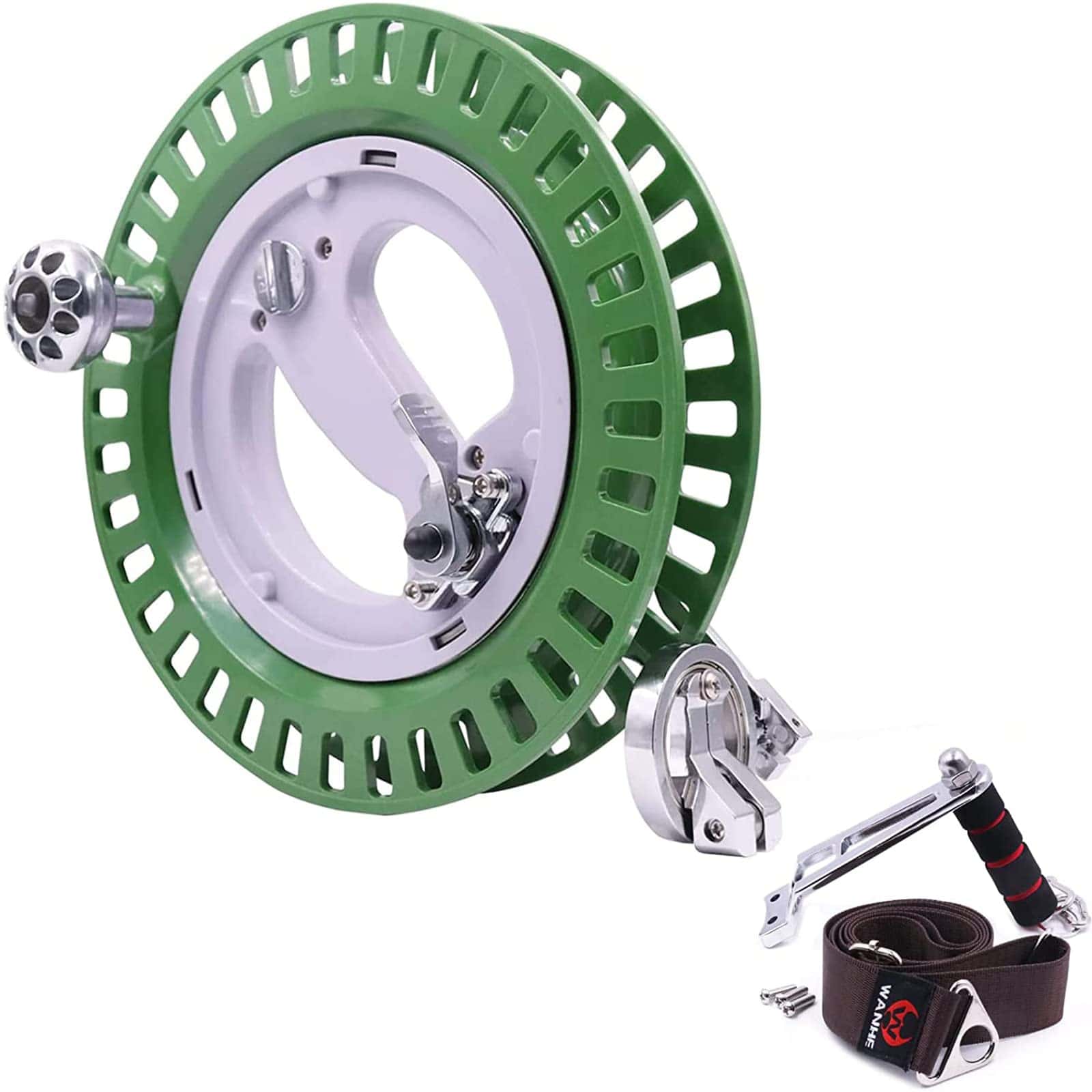 9KM DWLIFE 10.6" Carrete de Cometa Profesional con Correa,