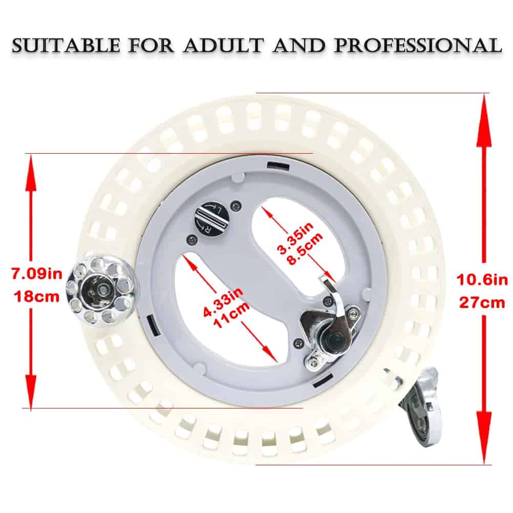 Carrete de Cometa Profesional 9KM DWLIFE 10.6" con Correa, - Imagen 4