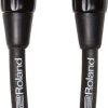 Cable de Micrófono XLR Roland Black Series 6m Negro