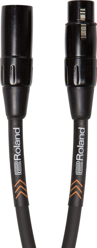 Cable de Micrófono XLR Roland Black Series 6m Negro