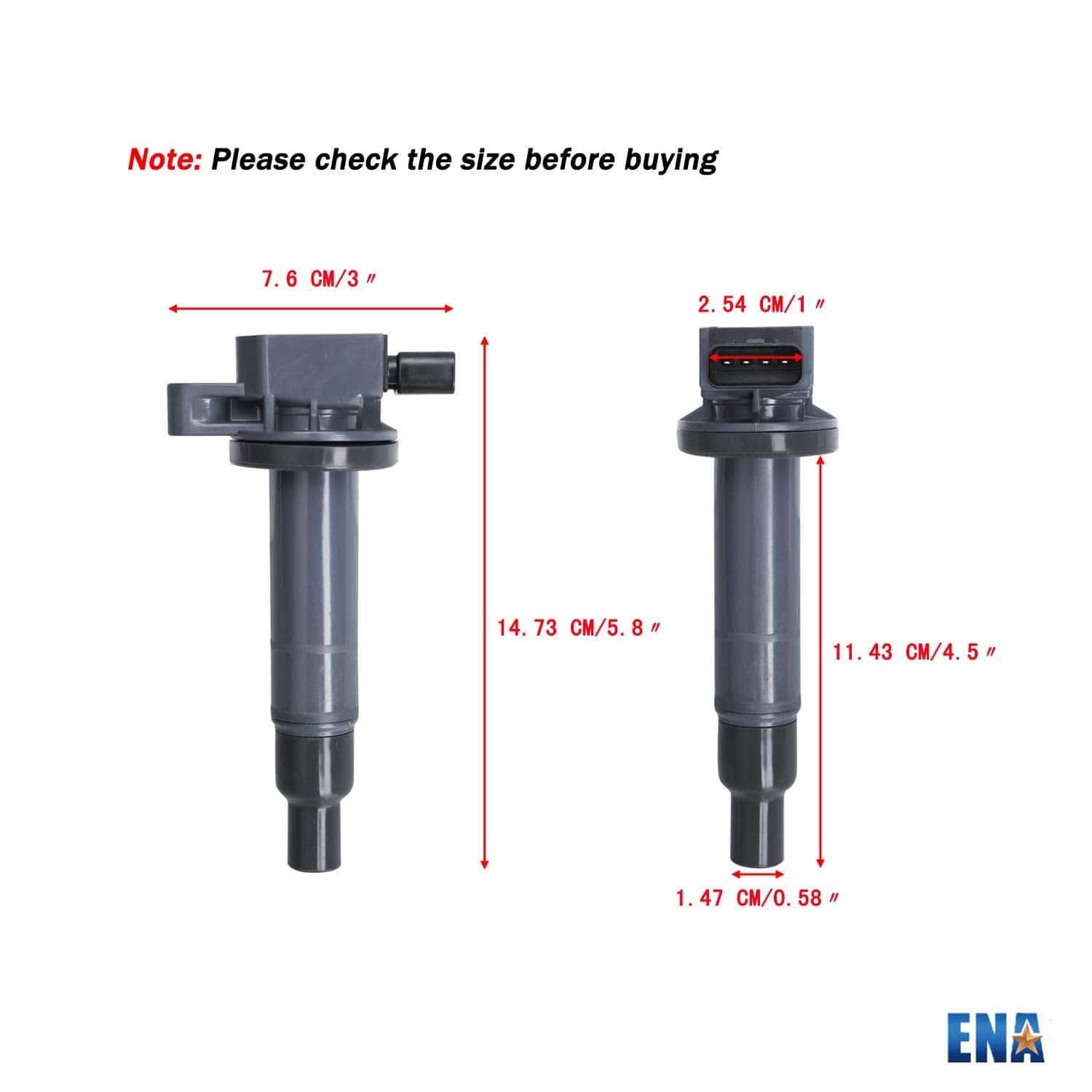 Set de 4 Bobinas de Encendido 1.3L 1.5L L4 Compatible con - Imagen 7
