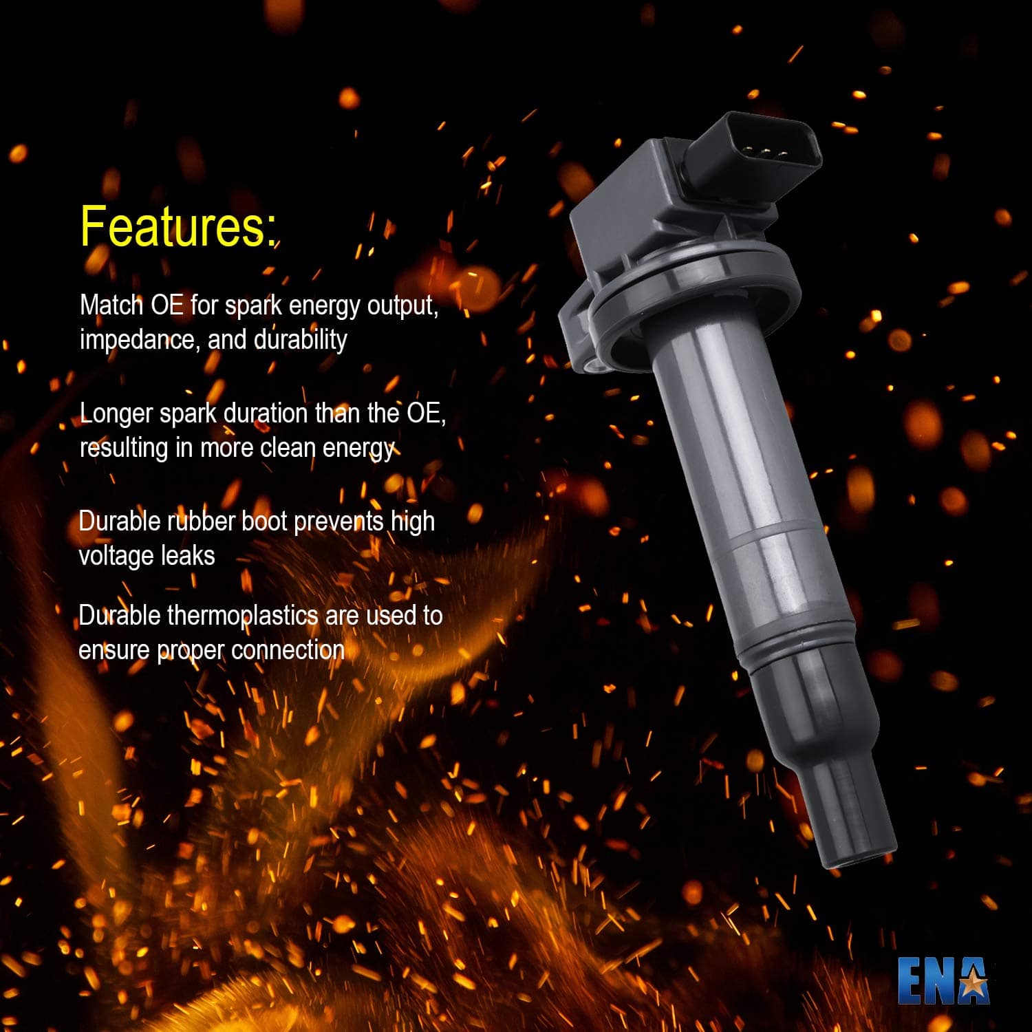 Set de 4 Bobinas de Encendido 1.3L 1.5L L4 Compatible con - Imagen 8