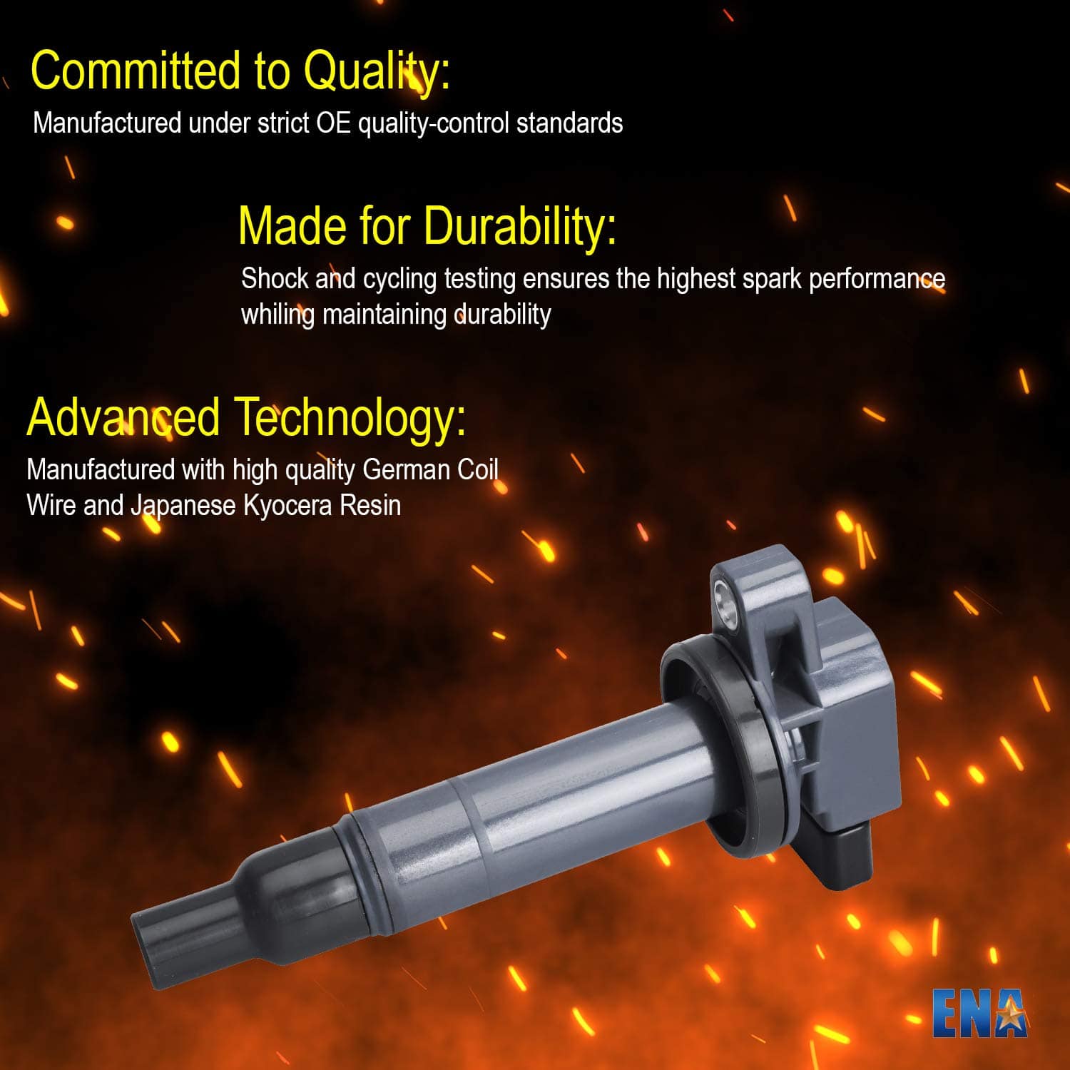 Set de 4 Bobinas de Encendido 1.3L 1.5L L4 Compatible con - Imagen 9