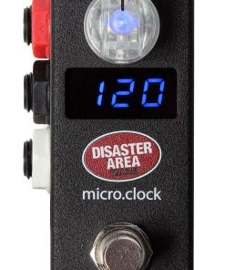 Controlador de Tempo por Tapping Disaster Area micro.CLOCK