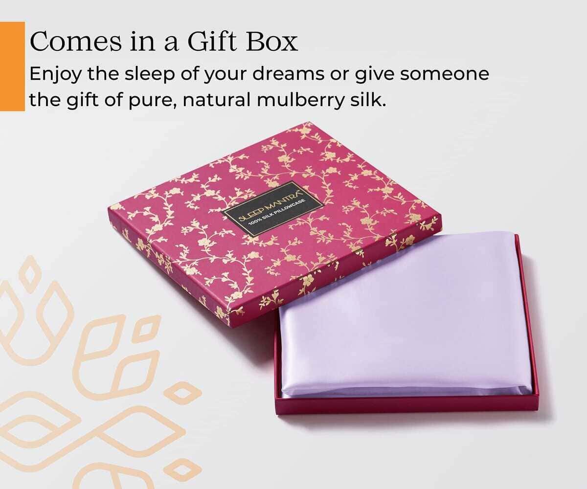 Funda de Almohada de Seda 100% de Morera para -Lavanda - Imagen 6