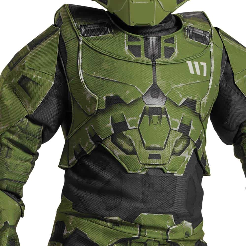 Disfraz Oficial de Halo Master Chief para Niños, Casco y - Imagen 4