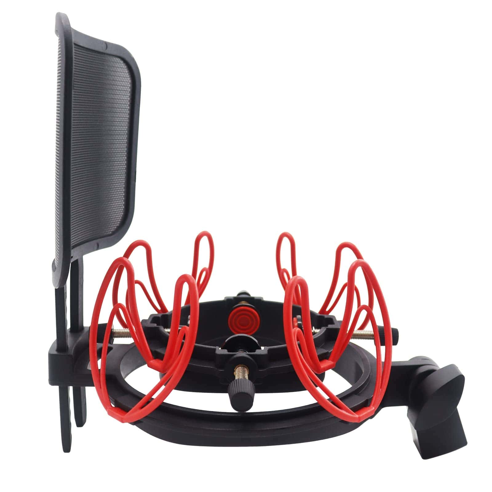SUUNTOK Soporte antivibración de micrófono con filtro pop