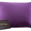 Funda de Almohada de Seda 100% Pura de Morera -Ciruela