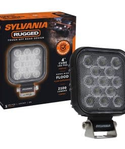 Sylvania - Faro de Trabajo LED Redondo Resistente de 4