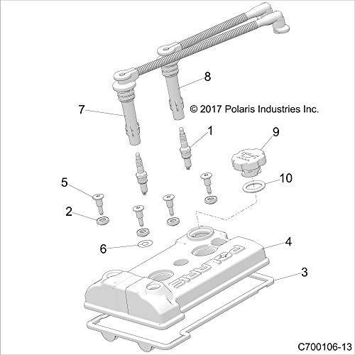 Cable de bujía para Polaris RZR PTO, Pieza Genuina OEM - Imagen 4