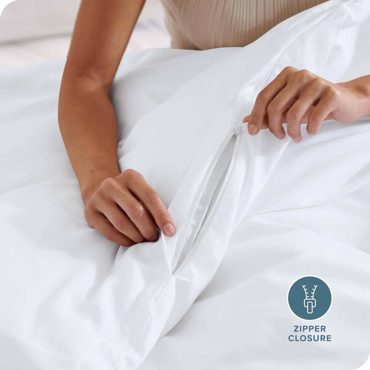 Juego de Funda de Edredón Bare Home Oversized Queen - - Imagen 7