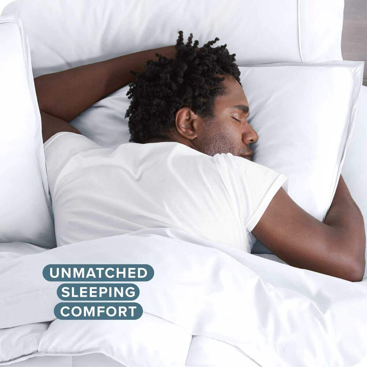 Juego de Funda de Edredón Bare Home Oversized Queen - - Imagen 6