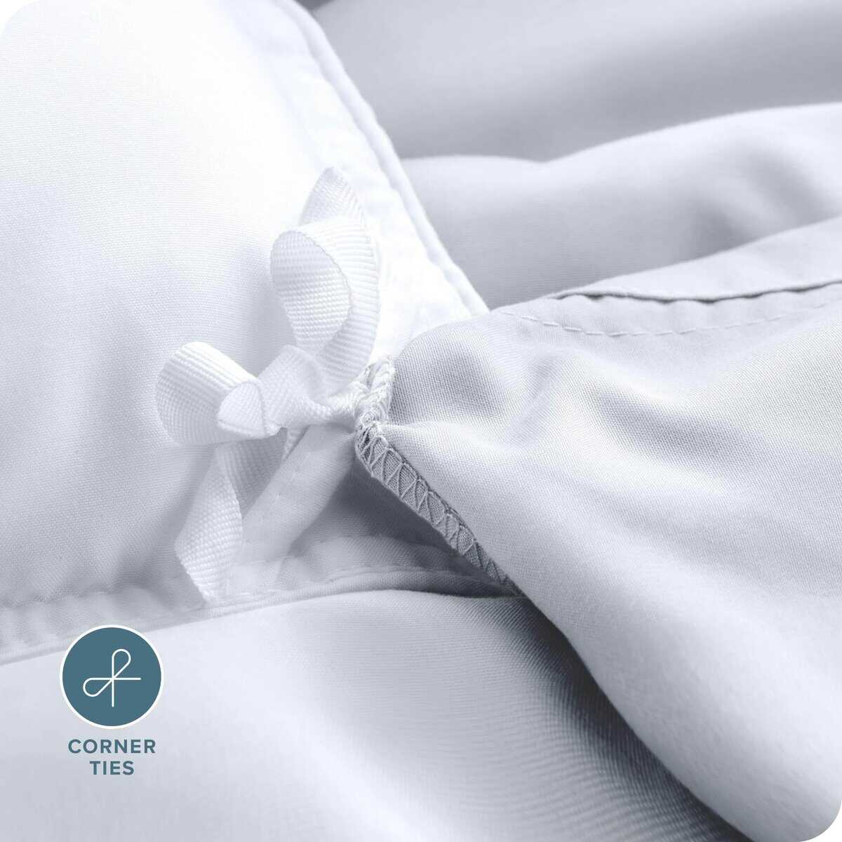 Juego de Funda de Edredón Bare Home Oversized Queen - - Imagen 8