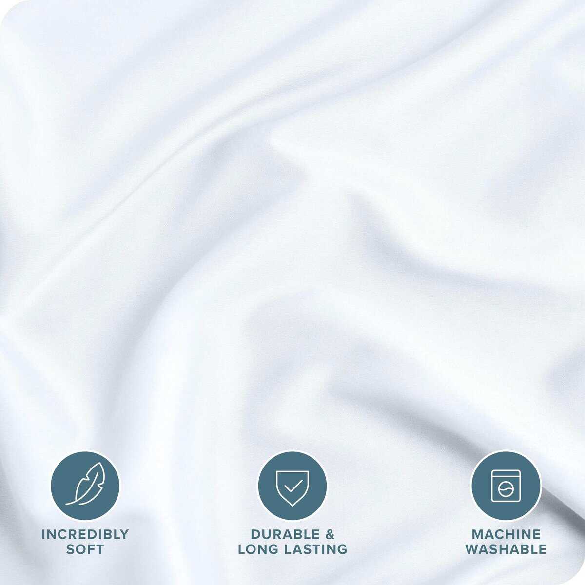 Juego de Funda de Edredón Bare Home Oversized Queen - - Imagen 3