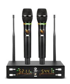 Sistema de Micrófonos Inalámbricos G-MARK X320FM, Micrófono