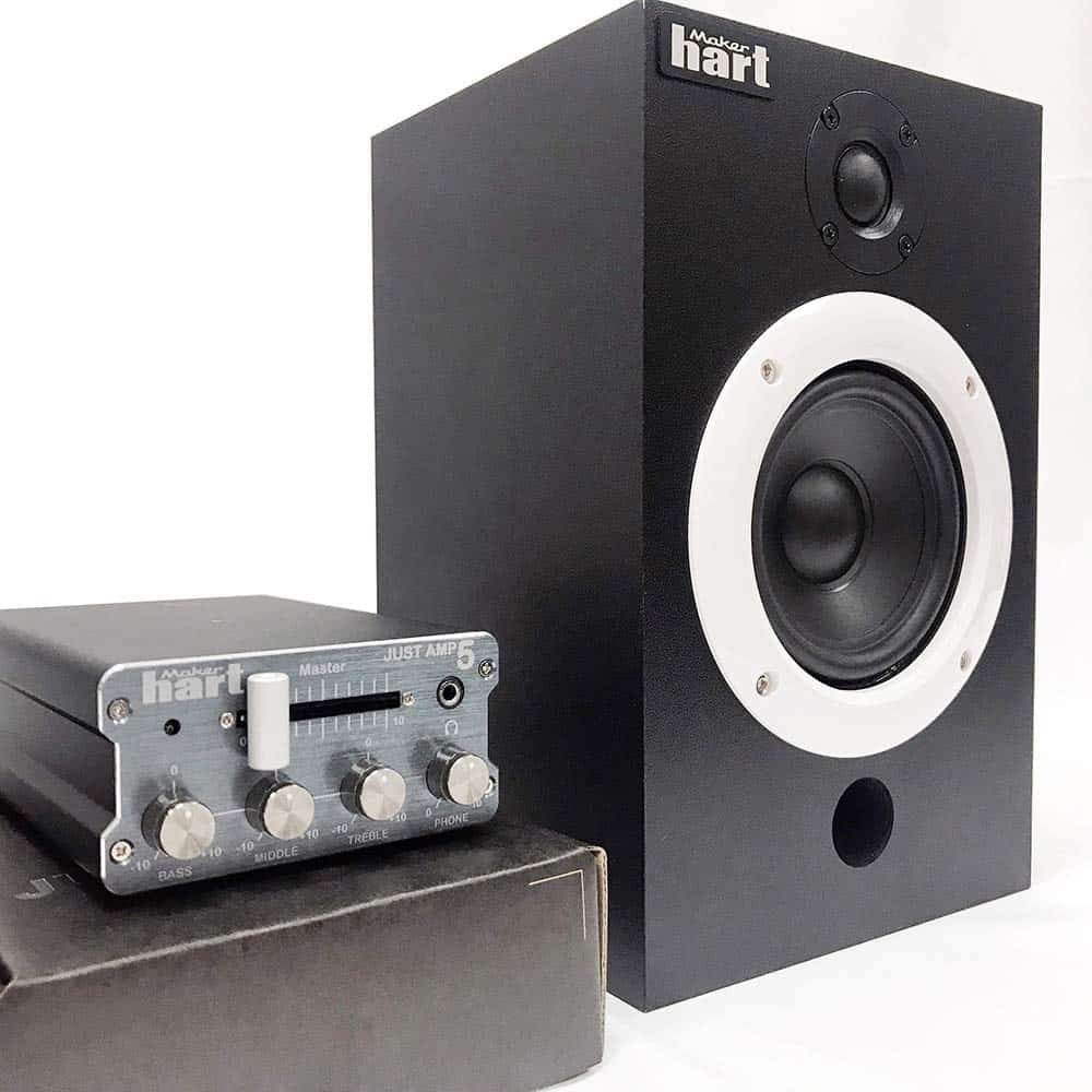 Amplificador Integrado Maker Hart Just Amp 5 con Altavoz de - Imagen 6