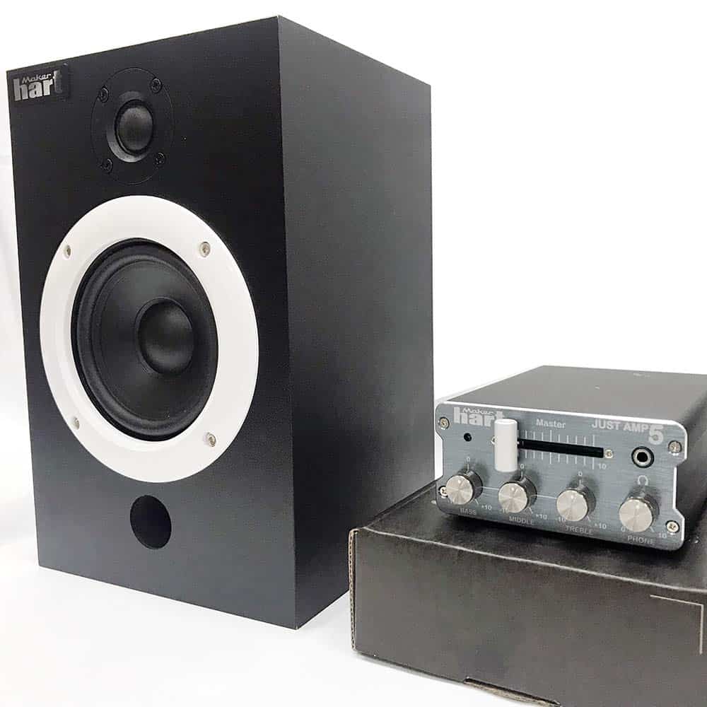 Amplificador Integrado Maker Hart Just Amp 5 con Altavoz de - Imagen 4