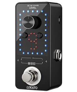 Pedal de Efecto de Loop de Guitarra LEKATO Looper 9 Loop
