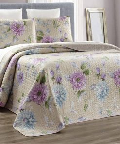 Juego de Edredón Reversible de 3 Piezas GrandLinen con