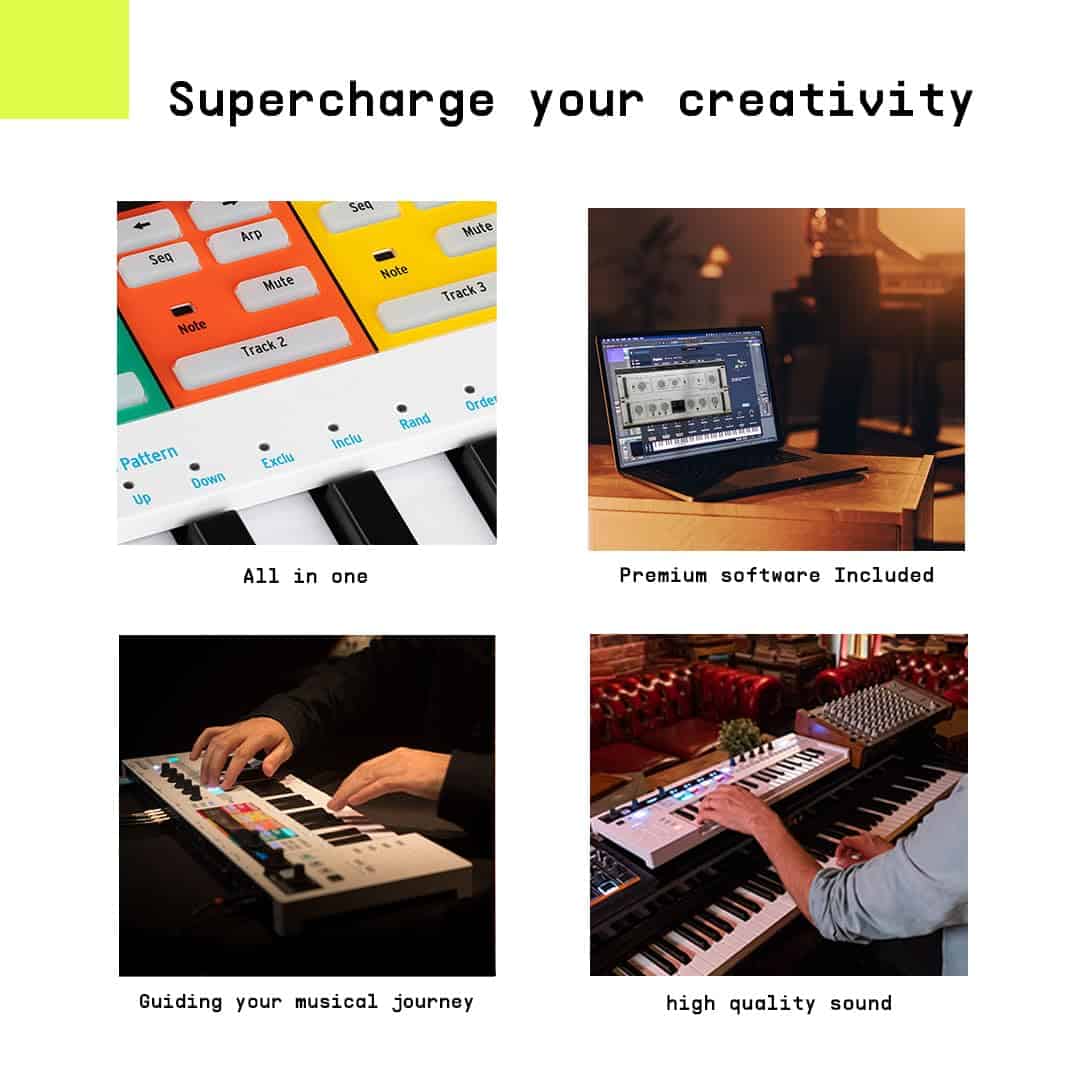 Arturia - Keystep Pro - Controlador MIDI de rendimiento - Imagen 4