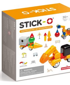 Set de construcción magnética STICK O de 26 piezas, colores