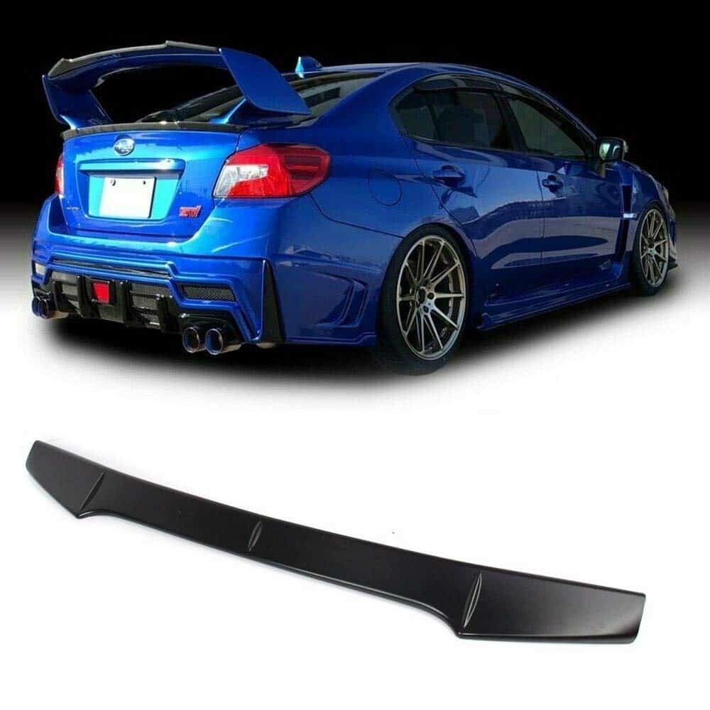 2015-2021 Alerón Gurney Flap Sin Pintar para Subaru WRX STi