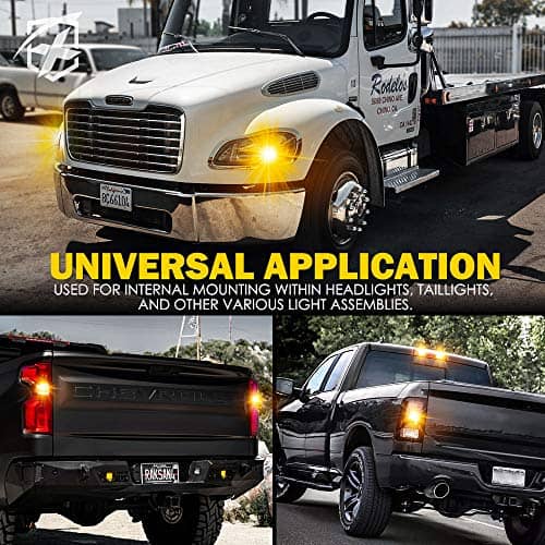 Kit de Luces Estroboscópicas Ocultas LED Ámbar Xprite 20 - Imagen 6